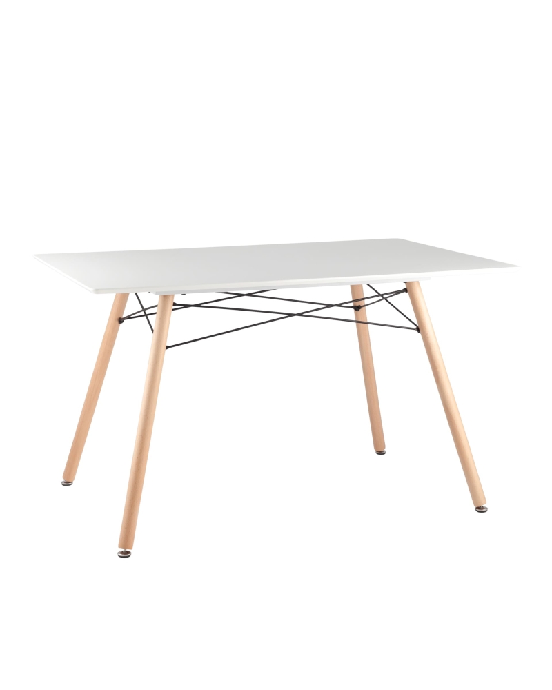 Стол Eames DSW Rectangle белый SG1252