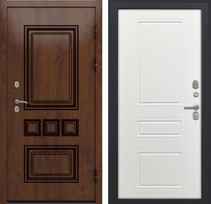 Дверь Аура ФЛ-707 (10мм, белый софт) LUX184698