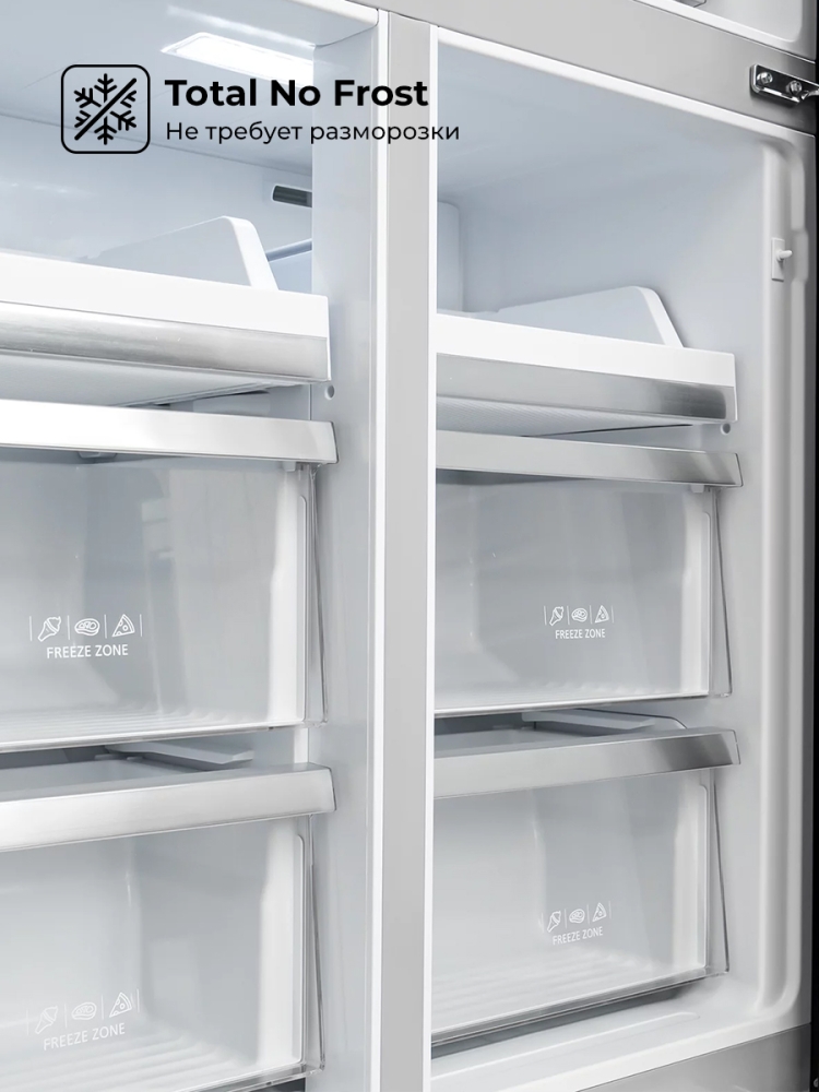 Товар Холодильник Холодильник  трехкамерный отдельностоящий LEX LCD505BgID