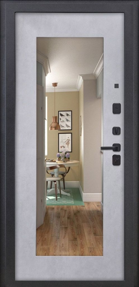 Товар Дверь ДвериПРО Л-43 ФЛЗ-603 Бетон снежный DPRO228150