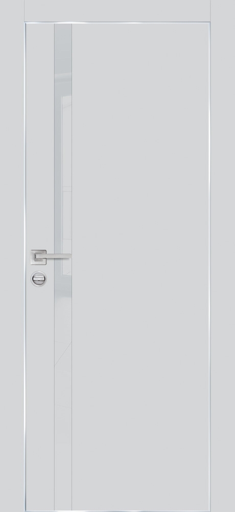 Межкомнатная дверь PX-10  AL кромка с 4-х ст. Агат