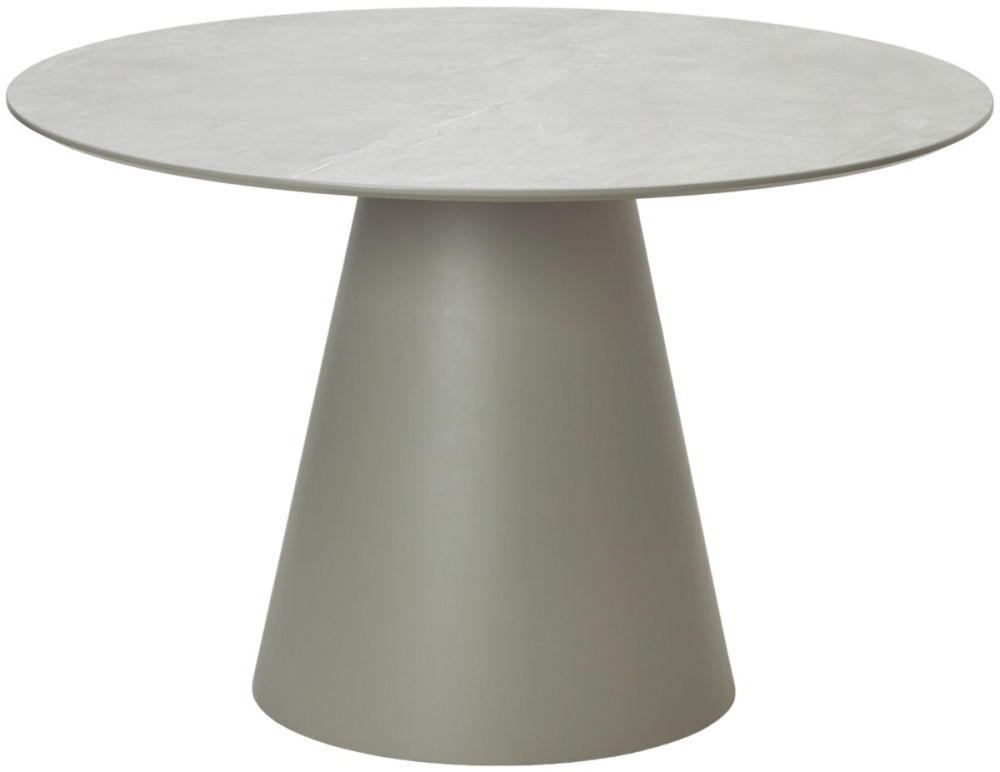 Стол LAURI 120 цвет #S-6 / светло-серый, ®DISAUR MC63900