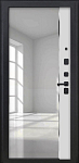 Дверь ДвериПРО Квадро ФЛЗ-618 Белый матовый DPRO227965 фото
