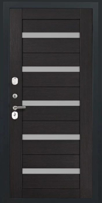 Товар Дверь Квадро СБ-1 (ст. белое, 16мм, венге) LUX184953