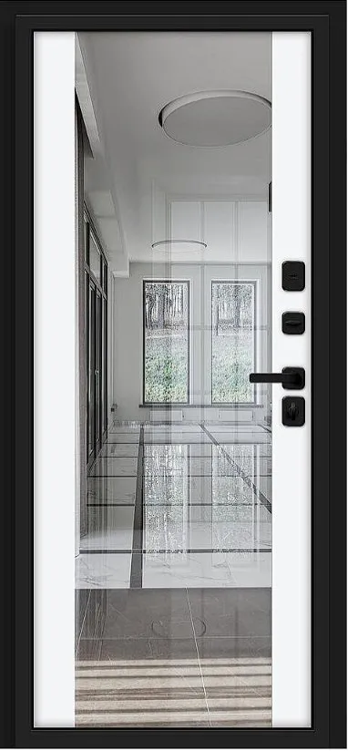 Товар Дверь Браво Лайнер/SBlack Black Shell/White Silk DIS007555