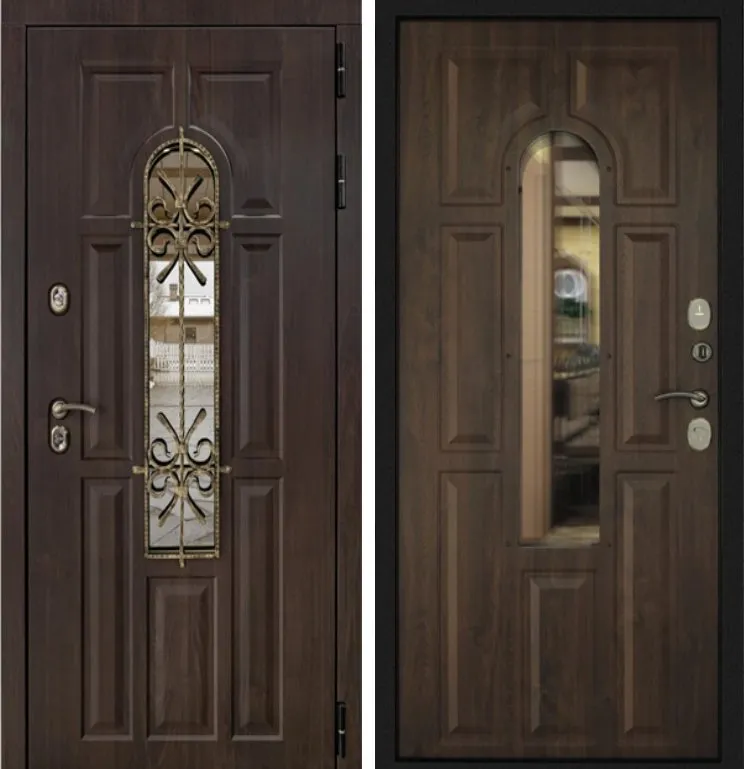 Дверь Лион Термо Орех Тёмный DIS007106