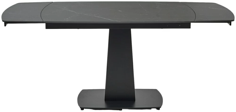 Товар Стол BALDE 140 MATT BLACK MARBLE SOLID CERAMIC / BLACK, ®DISAUR MC64100