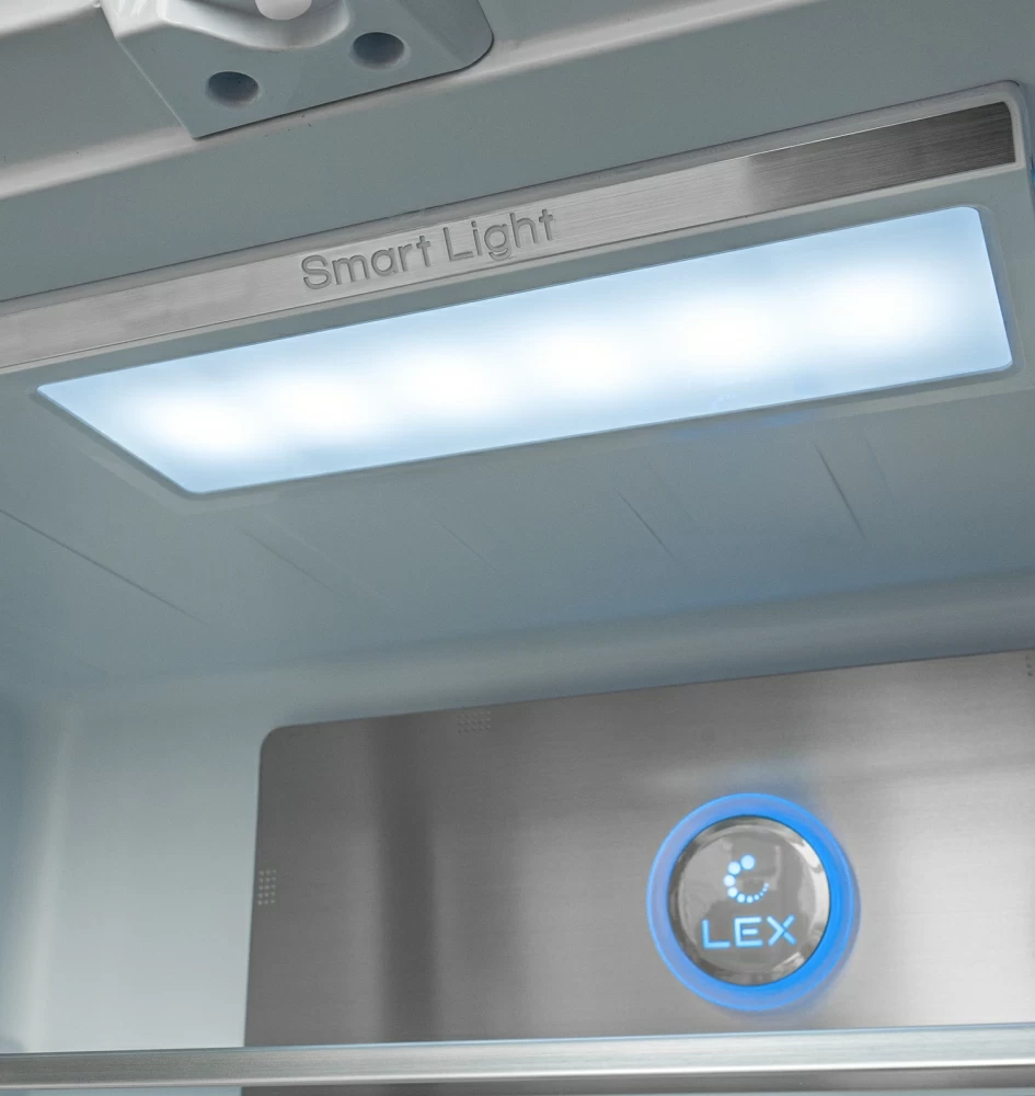 Товар Холодильник Холодильник  трехкамерный отдельностоящий с инвертором LEX LCD505BlID