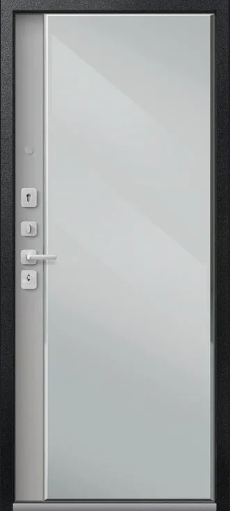 Товар Дверь С-114 Черный Муар+Бетон Темный - Кашемир Сильвер DIS007514