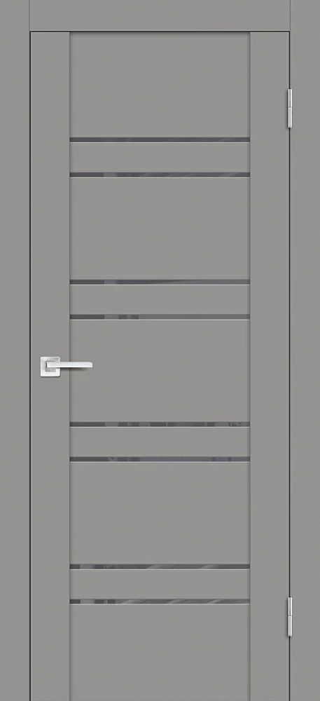 Межкомнатная дверь PST-1 серый бархат
